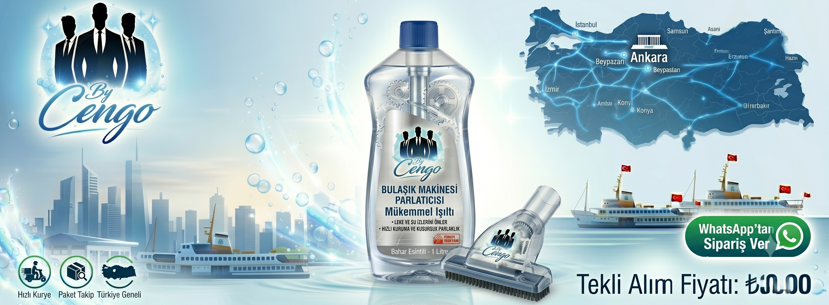 Bulaşık Makinesi Parlatıcısı